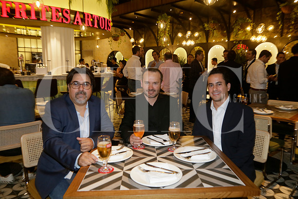 Hugo Jasso, Ricardo Rodríguez y Daniel Mendivil