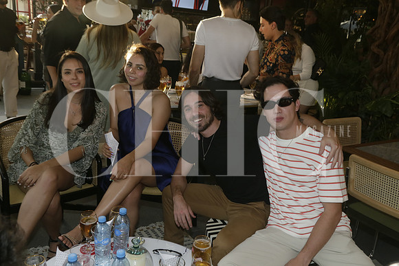 Ximena González, Gaby Velasco, Juan Manuel Tavares y Gerardo Gamboa