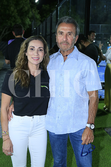 Patricia Álvarado y Anibal de la Garza