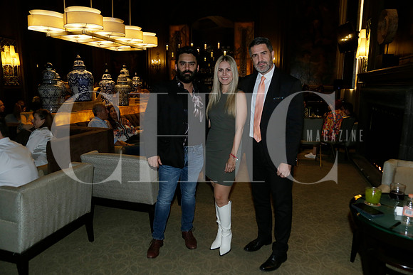 Juan Flores, Lucia Melo y Alfredo Castañeda