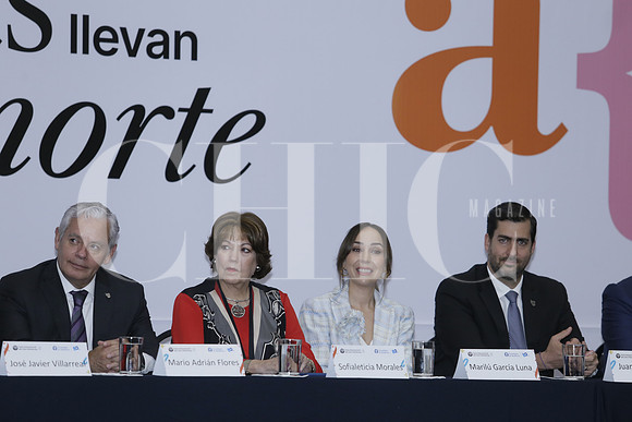 Mario Adrian Flores, Sofialeticia Morales, Marilú García de Colosio y Juan Pablo Murra