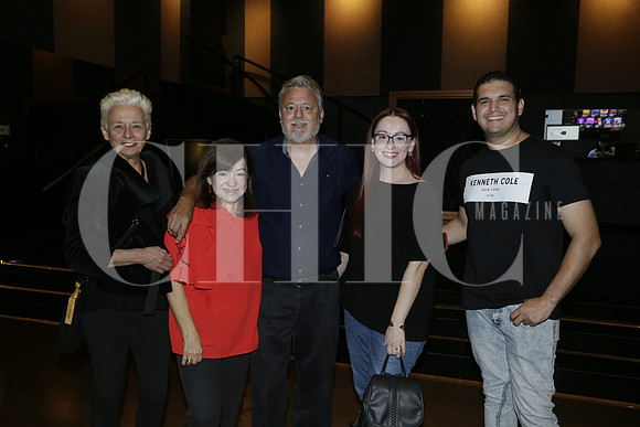 Ingrid Brunet, Yolanda Chapa,Tieri Brunet, Jaquelin Brunet y Benjamín Sánchez