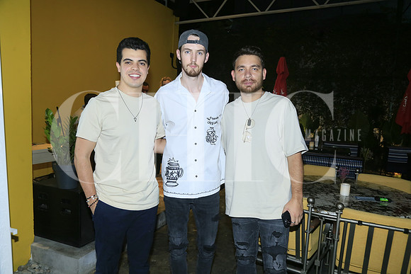 Gonzalo de la Torre, Diego Villarreal y Juan Pablo Armijo. (2)