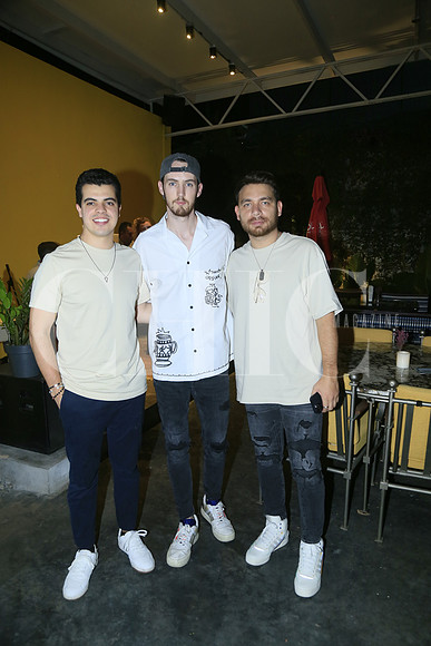 Gonzalo de la Torre, Diego Villarreal y Juan Pablo Armijo.