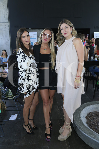 Angie Marroquin, Vivi Villarreal y Delia Elizondo