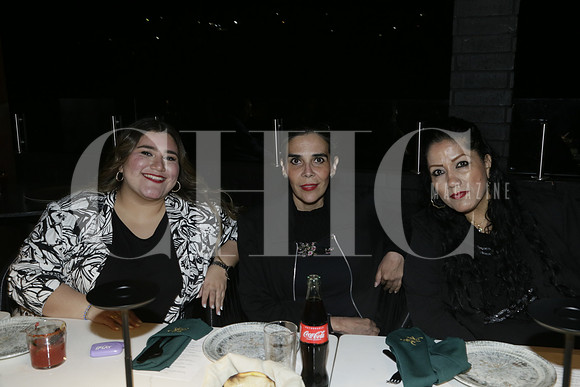 Caro Rodríguez, Claudia Andrade y Alma Saldaña