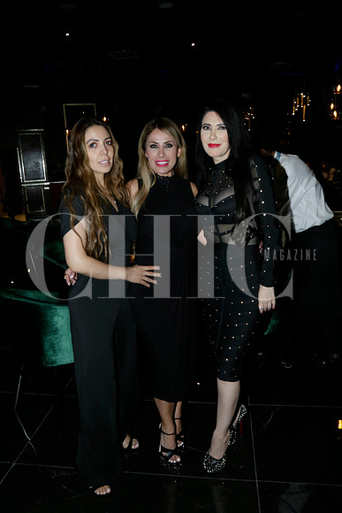 Natalia Camargo, Liz Carbone y Brenda Estrada