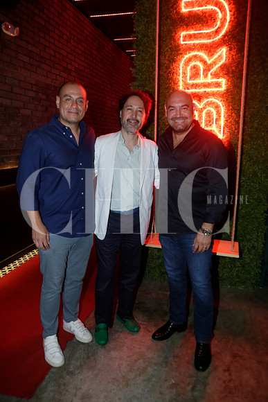 Rodolfo Vázquez, Alejandro Cambell  y Juan Alberto Vázquez