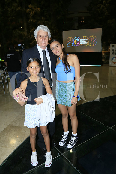 Ana Catalina Cisneros, Fernando Treviño y Alana Cisneros