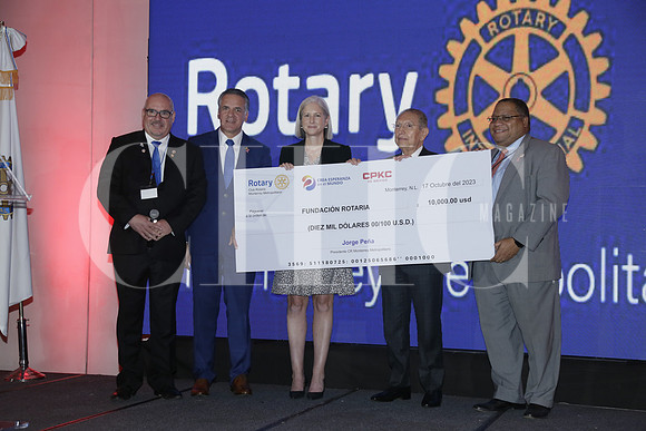 Jorge Peña, Oscar del Cueto, Sandra Shaddick, Carlos Sandoval y Roger C. Rigaud
