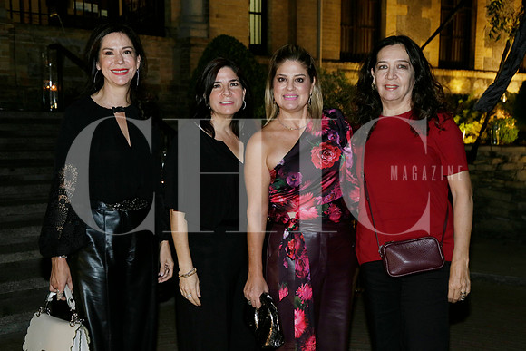 Adriana Ballesteros de Garza, Myriam Vela de Canales, Alejandra Vela de Torres y Gabriela Grajeda de Guzmán