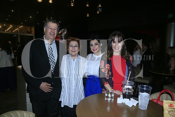 Fernando López, Emma Molina, Adriana Cárdenas y Gabriela González
