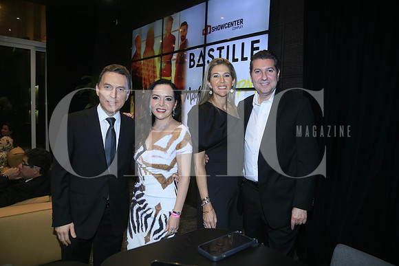 Goyo Martínez Malena Valles, Caty Villarreal de Safi y Roberto Safi (2)