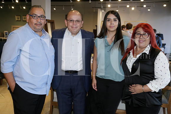 Nelson Mendoza, Luis Alvarado, Fabiola Escobar y Sandra Cárdenas