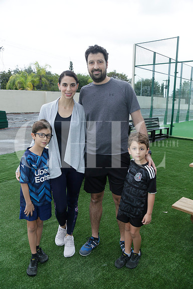 Gerardo Cañamar, Ana Lourdes Siller, Gerardo Cañamar y Alvaro Cañamar