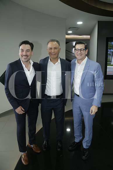 José Alfonso Rubio, Guillermo Diaz y René Becerra