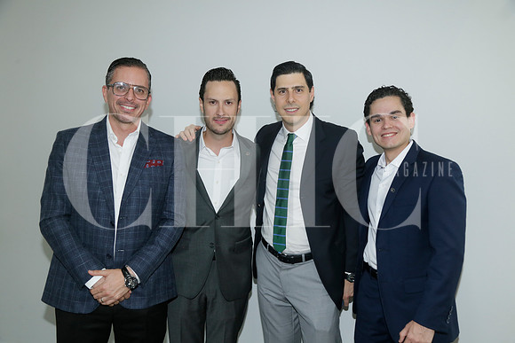 Luis Cano, Mariano Simón, Josué de León y Bernardo González