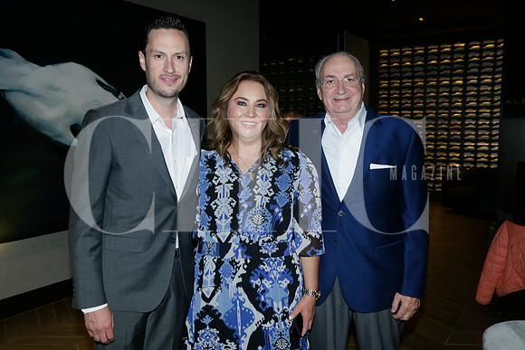 Matriano Simon, Esther Salinas y Ramón Llano