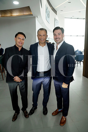 Oziel Pinal, Guillermo Diaz y José Alfonso Rubio