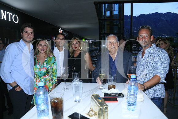 Eduardo Treviño, Priscila Ganem, Sergio Ganem Diez y Marielena Kirchner de Ganem Roldolfo Kirchner y Rául Hernández