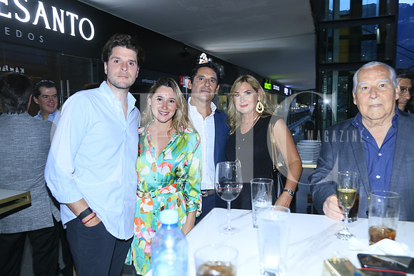 Eduardo Treviño, Priscila Ganem, Sergio Ganem Diez y Marielena Kirchner de Ganem