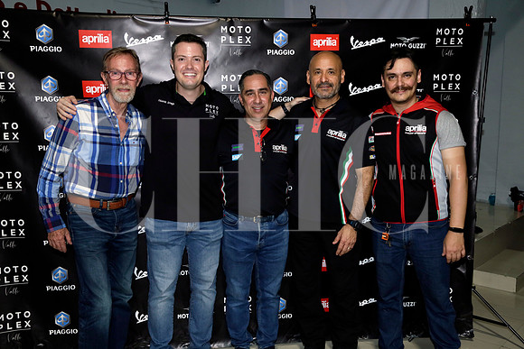 Eduardo Ortega, Eduardo Ortega, Víctor Vega, Luis Barrañion y Daniel Díaz