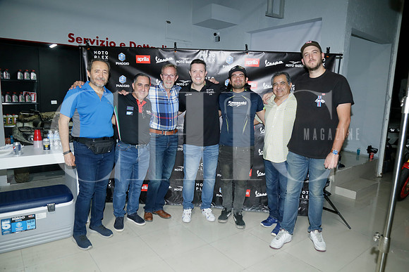 Juan José García, Víctor Vega, Eduardo Ortega, Eduardo Ortega, Claudio Campos, Luis Salazar y Carlos Delgado