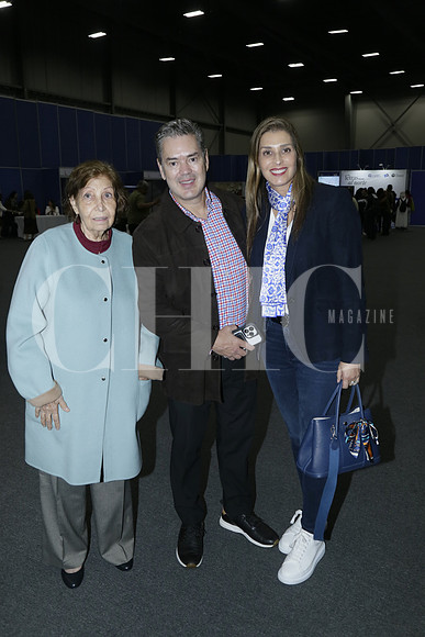 Conchita de Gómez, Mauricio Guerra y Rocio Gómez de Guerra