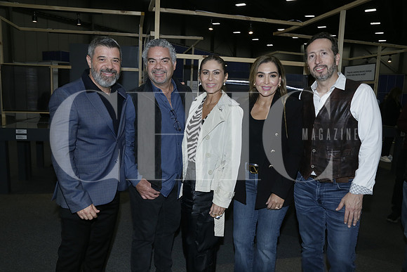 Marcelo Lozano, Jesús Taméz, Ivette Sotomayor, Jessica Fernández y Uriel Valdez