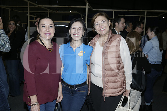Patricia Martínez, Laura Gómez y Mayela Martínez