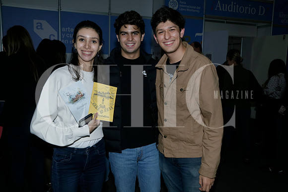 Paulina Alanis, Eduardo Moreno y Adrián Alanis