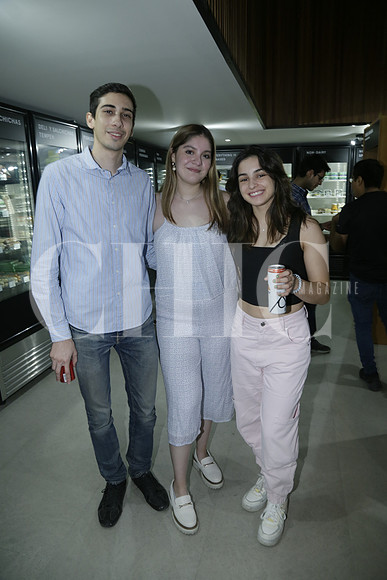 David Villarreal, Bárbara Martínez y María González
