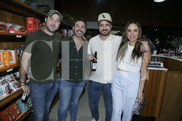 Enrique Lamarque, Jacobo García, David González y Alexis Camacho