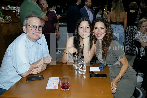 Rodrigo Odriozola, Natalia Maltos y Georgina Mayer