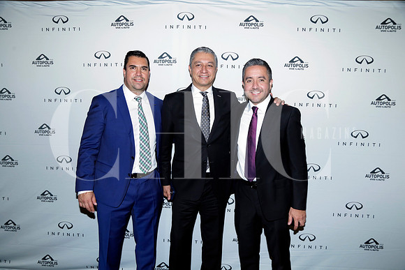 Alejandro Castillo, Rodrigo Centeno y Francisco Soto