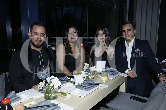 Hector Palacio, Rosy Ibarra, Aime Luna y Abraham Balderas