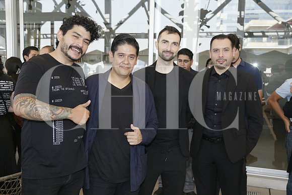 Alejandro Serna, Andrés Lhima, Djordje Stanojevic y José Luis Martínez