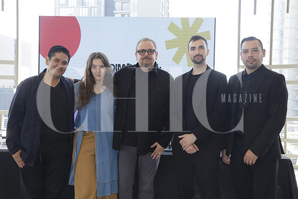 Andrés Lhima, Ximena Corcuera, Miguel Fuentes, Djordje Stanojevic y José Luis Martínez