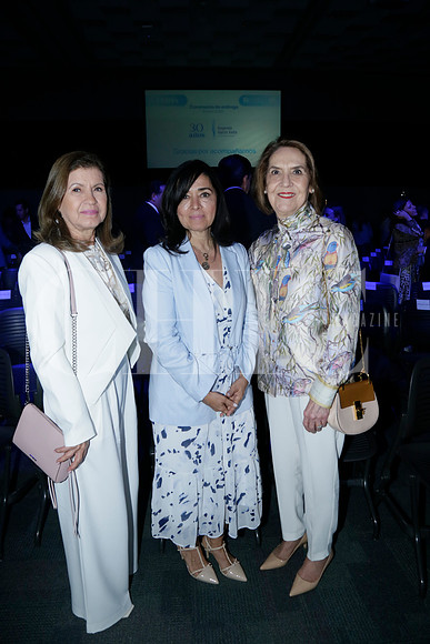 Marú Gómez de Saldivar, Claudia de Garza y Magdalena Margain de Ramírez