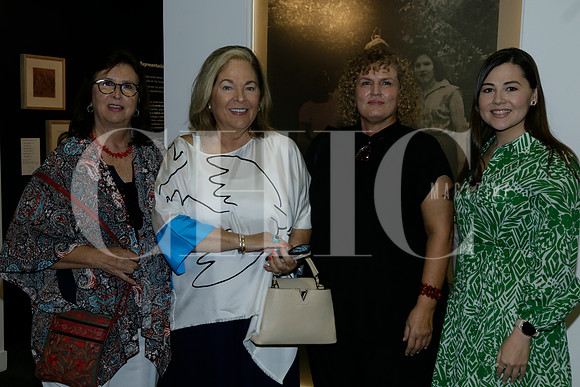 Rosa María Goinzález, Liliana Melo de Sada Inés Saez e Isa Gutíerrez