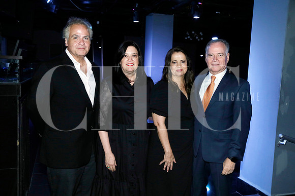 Jorge Zubieta y Landa, Jenoveva Chapa de Zubieta y Landa, Pilly Zamnbrano de Iturralde y Luis Iturralde