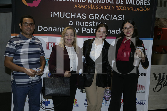 Alejandro Sánchez, Yolanda Leal, Paola Elizondo y Aylin Dávila