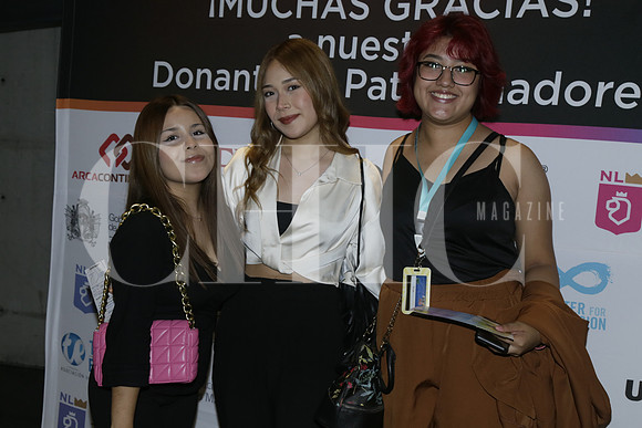 Fatima Rodríguez, Dayana Guíierrez y Tania Nuñez
