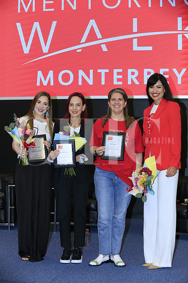 Ana Lucia Cepeda, Mónica García de Moyeda,  Martha Herrera y María García