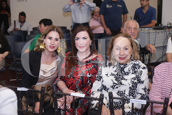 Graciela Tancredi, Marlene Dávila de Rodríguez y Aurora Cantú de Cagnasso 1