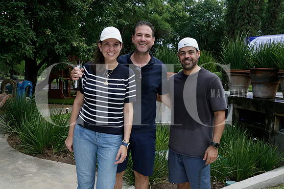 Carolina Guerrero, Adrián Martínez y Rodrigo Gracia