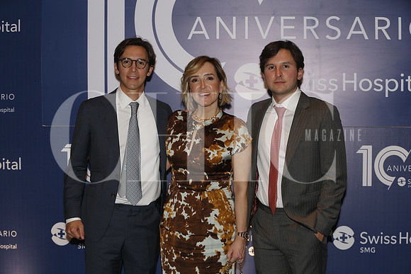 Mauricio Calvi, Eugenia Lopez Clariond y Fabrizio Calvi 2