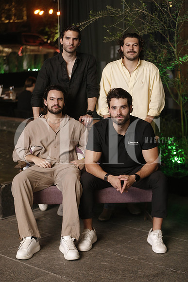 Kike Gomez Junco, Diego Rule, Fede Hinojosa y Adrián Sheridan