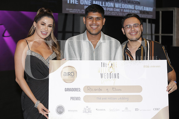 Ricardo Rangel y Eliseo Varela ganarón la boda del millon 16
