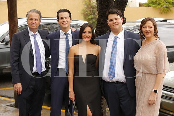 José Antonio Torre, Federico Torre, Camila Torre, Diego Torre y Sara Zambrano 3
